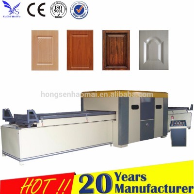 pvc membrane press mdf doors making