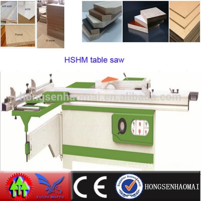 hshm4425371 hot sale qing dao precision combined wood cutting sliding table made in china